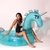 INFLABLE UNICORNIO AQUA - tienda online