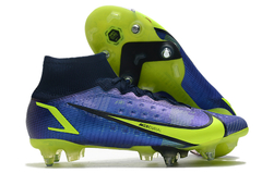 Chuteira Nike Mercurial Superfly VIII Elite SG PRO Anti Clog Recharge Pack