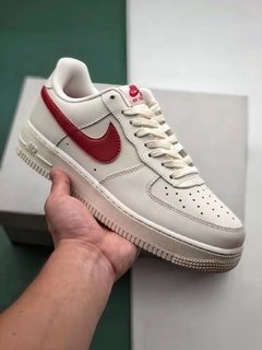 Tênis Nike Air Force 1 Low Sand Red Original - comprar online