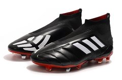 Chuteira Adidas Predator Mania 19+ Preto Branco Campo Profissional - loja online