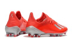 Chuteira Adidas X 19.1 Red Campo Profissional - Sport Shoe