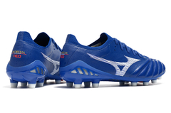 CHUTEIRA MIZUNO MORELIA NEO 3 FG ORIGINAL AZUL BRANCO - Sport Shoe