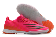 Chuteira adidas X Ghosted .1 TF original Rosa - comprar online