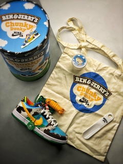 TÊNIS NIKE SB DUNK LOW x BEN & JERRY'S CHUNKY DUNKY CU3244-100