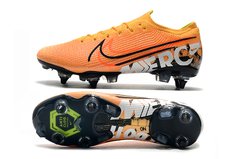 Chuteira Nike Mercurial Vapor 13 Elite SG-PRO Amarelo/Preto Original - loja online