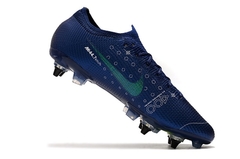 Chuteira Nike Mercurial Vapor 13 Elite SG-PRO Azul Original - comprar online