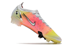 Chuteira Nike Mercurial Vapor 14 Elite FG Amarelo e Laranja - loja online