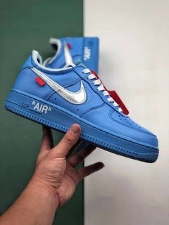 Tênis Nike Air Force 1 Low Blue Original - Sport Shoe