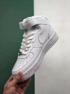 Tênis Nike Air Force 1 '07 Mid White Original na internet