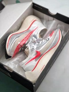 Nike ZoomX Vaporfly Next% Branco/Vermelho