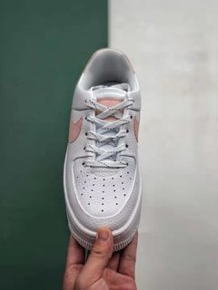 Tênis Nike Air Force 1 Low White Pink Original - comprar online