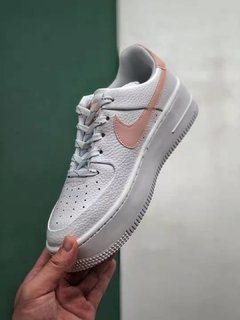 Tênis Nike Air Force 1 Low White Pink Original na internet