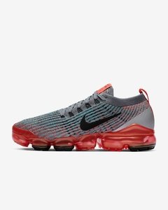 TÊNIS NIKE AIR VAPORMAX FLYKNIT 3 CINZA LARANJA - comprar online