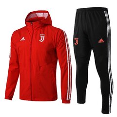 CONJUNTO CORTA VENTO - JUVENTUS 2019 - VERMELHO