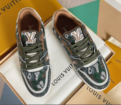 Tênis Louis Vuitton Lv Trainer Sneaker Lançamento na internet