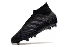 Chuteira Adidas Predator 19.1 Black-Alt Campo Profissional - Sport Shoe