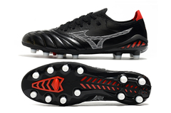 CHUTEIRA MIZUNO MORELIA NEO 3 FG ORIGINAL PRETO E GRAFITE - loja online