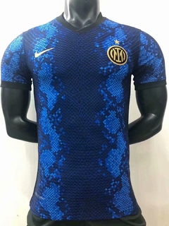 Camisa Inter de milão 21/22 s/n° Torcedor Nike Masculina -azul