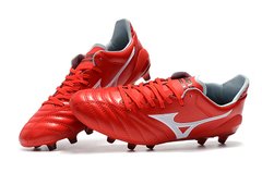 Chuteira Mizuno Morelia Neo 2 Made in Japan MD Profissional Couro de Canguru Red