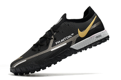 Chuteira Society Nike Phantom Venom Pro Black Gold - loja online