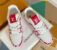 Tênis Louis Vuitton Lv Trainer Sneaker Lançamento na internet