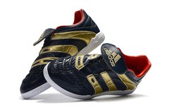 Chuteira Futsal Adidas Predator Accelerator Ic Preto Dourado Football Original