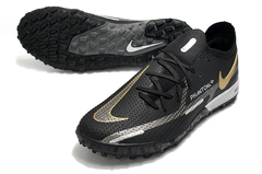Chuteira Society Nike Phantom Venom Pro Black Gold - Sport Shoe
