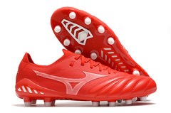 CHUTEIRA MIZUNO MORELIA NEO 3 FG ORIGINAL VERMELHO BRANCO