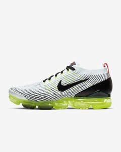 TÊNIS NIKE AIR VAPORMAX FLYKNIT 3 BRANCO VERDE CLARO - comprar online