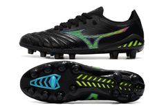 CHUTEIRA MIZUNO MORELIA NEO 3 FG ORIGINAL PRETA E NEON na internet