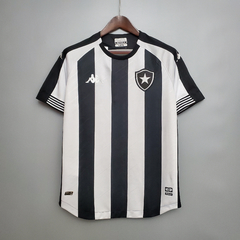 Camisa Botafogo I 20/21 s/n° Torcedor Kappa Masculina - Preto e Branco