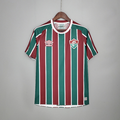 Camisa Fluminense I 21/22 s/n° Torcedor Umbro Masculina - Verde+Vinho