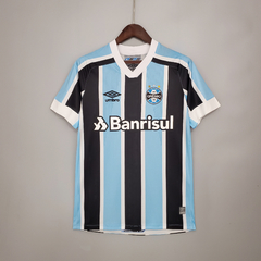 Camisa Grêmio I 21/22 s/n° Torcedor Umbro Masculina - Azul e Branco