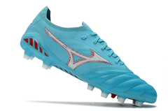 Imagem do CHUTEIRA MIZUNO MORELIA NEO 3 FG ORIGINAL AZUL ÁGUA