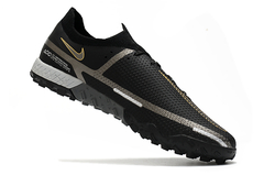 Imagem do Chuteira Society Nike Phantom Venom Pro Black Gold