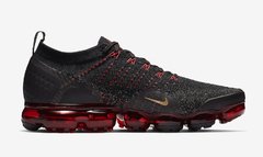 Nike Air VaporMax Flyknit 2 Preto Vermelho na internet