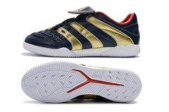 Chuteira Futsal Adidas Predator Accelerator Ic Preto Dourado Football Original - loja online