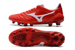 Chuteira Mizuno Morelia Neo 2 Made in Japan MD Profissional Couro de Canguru Red - loja online