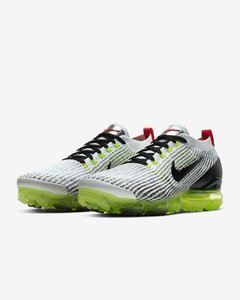 TÊNIS NIKE AIR VAPORMAX FLYKNIT 3 BRANCO VERDE CLARO