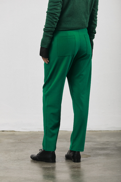 PANTALON CLASICO - VERDE