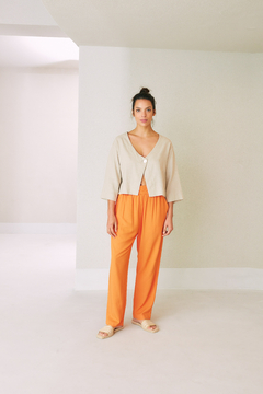 Imagen de PANTALON PIQUE - NARANJA