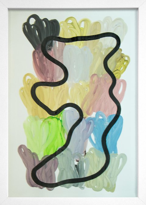 Sergio Bosco. Loop Variante, 110 x 80 cm