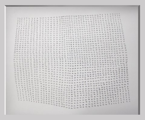 Barbara Kaplan. Valor de gris II, 50 x60 cm