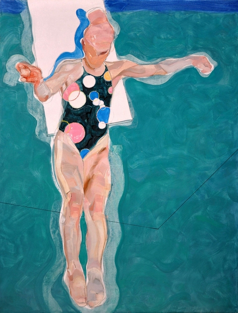 Fernando O Connor. Salto ortogonal, 170 x 130 cm