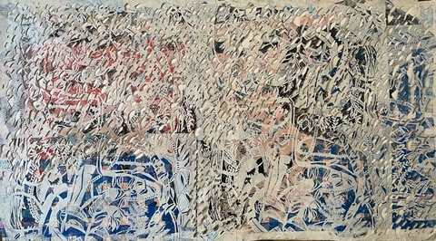 Luisa Freixas. Sin titulo, 100 x 200 cm