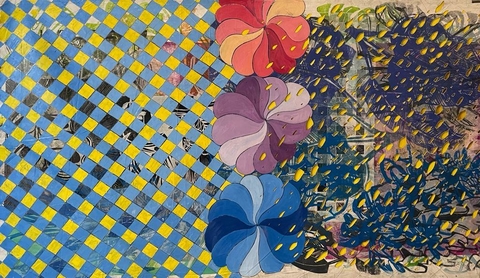 Luisa Freixas. Sin titulo, 100 x 200 cm