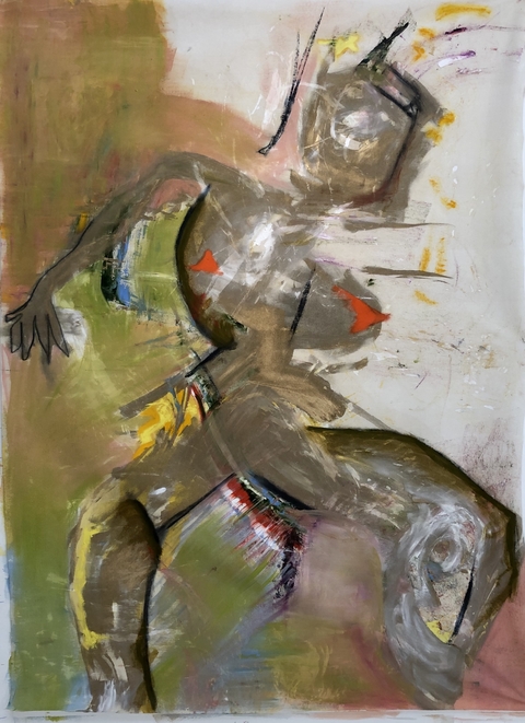 Sofia Mastai. In Utero XIV, 193 x 130 cm