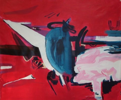 Mariela Antonini. Munch, 103x109cm.