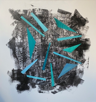 Lori Raffo Magnasco. Sin titulo, 90 x 90 cm