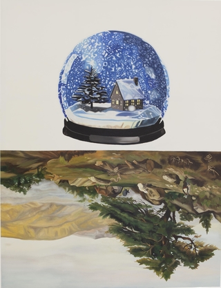 Cynthia Cohen. Bola de nieve, 220 x 170 cm